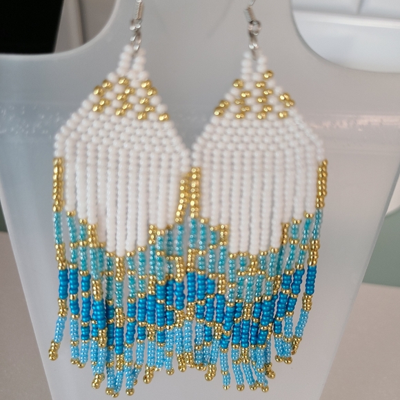 Handmade earrings( RESTOCKED) - Picture 1 of 9